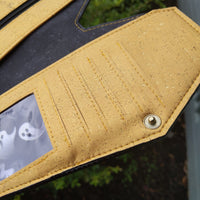 Black/Gold Coffin Wallet