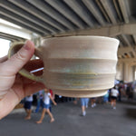 White/green #2 Glaze Mug