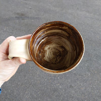 White/green #2 Glaze Mug