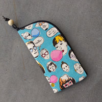 People talking - Sunglass Case