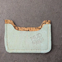 seafoam/crackle Card Wallet