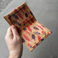 Feathers Cork Wallet
