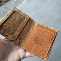 Raw/Natural/Cinnamon Cork Wallet