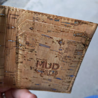 Natural/Silver Cork Wallet