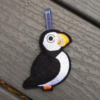 Puffin, Harris Tweed Ornament