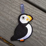 Puffin, Harris Tweed Ornament