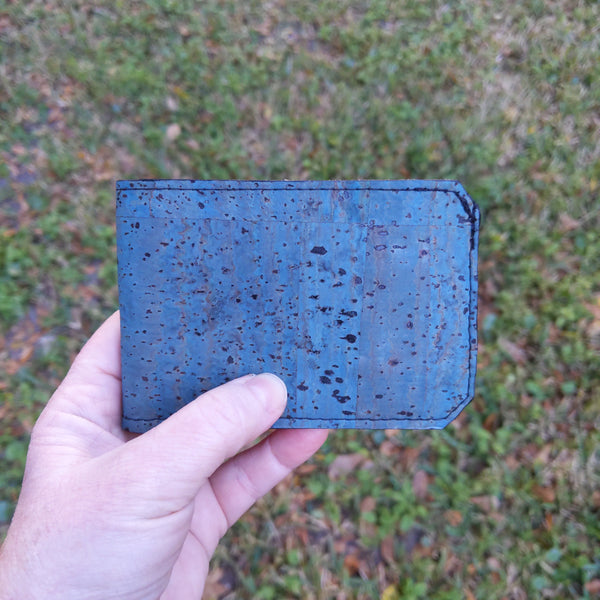 Ocean Blue cork Bi-Fold