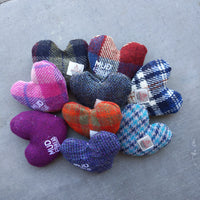 Lavender & Harris Tweed Heart