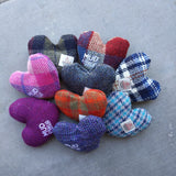 Lavender & Harris Tweed Heart