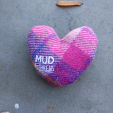 Lavender & Harris Tweed Heart