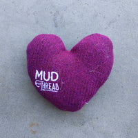 Lavender & Harris Tweed Heart