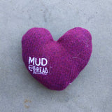 Lavender & Harris Tweed Heart