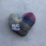 Lavender & Harris Tweed Heart