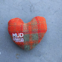 Lavender & Harris Tweed Heart