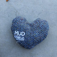 Lavender & Harris Tweed Heart
