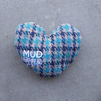 Lavender & Harris Tweed Heart