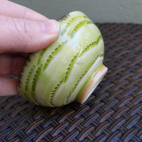 Green "worms" bowl 3/22