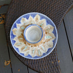 sunflower chip/dip bowl