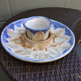 sunflower chip/dip bowl