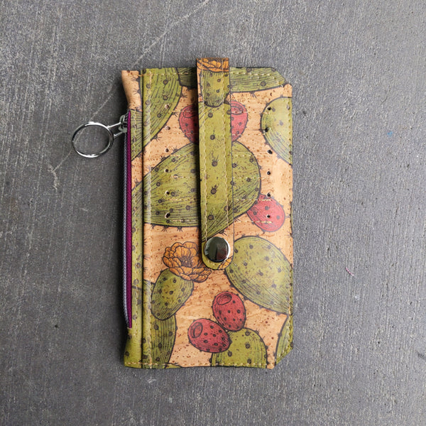 prickly pear cork Purse pal