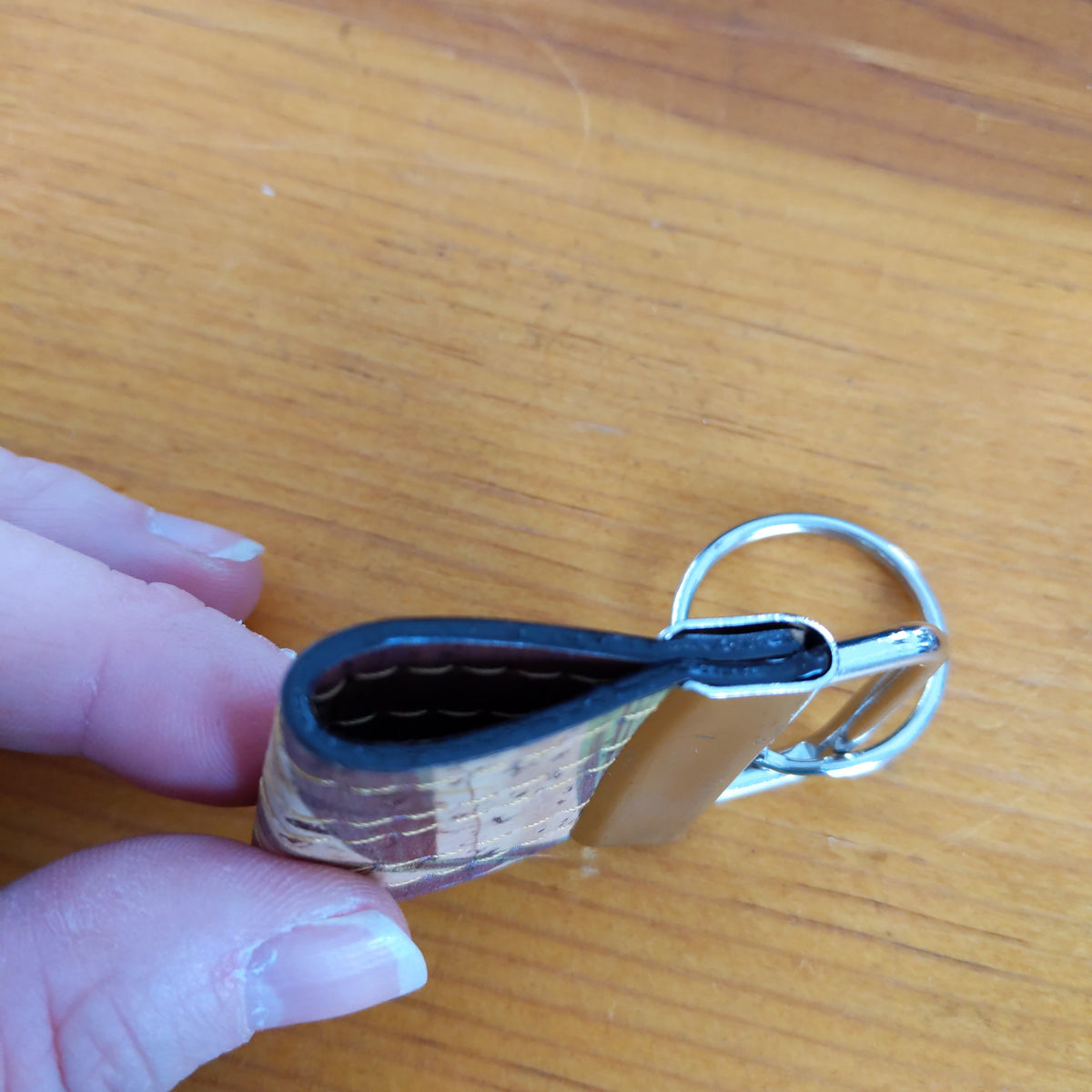 Palms, w/ EC Cork Key Ring – mudandthread
