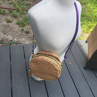Rainbow Cork, Round Crossbody Bag
