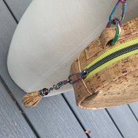 Rainbow Cork, Round Crossbody Bag