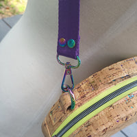 Rainbow Cork, Round Crossbody Bag