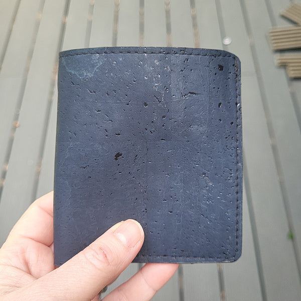 Denim Blue - Cork Billfold