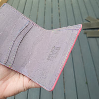 Lavender - Cork Billfold