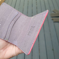 Lavender - Cork Billfold