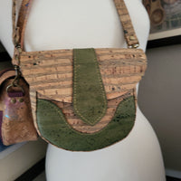 Dollie Bag, birch & olive cork