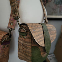Dollie Bag, birch & olive cork