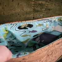 Dollie Bag, birch & olive cork