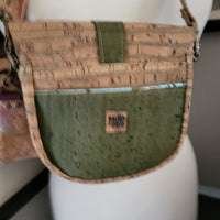 Dollie Bag, birch & olive cork