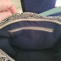 Stephie Shoulder Bag, Sileather and Canvas