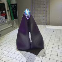 Mermaid vinyl. PEEKABOO Beauty Bag (xl)