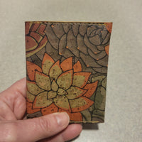 Succulent Cork Wallet