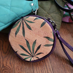 MaryJane , Mini Magda, cork, Round wristlet