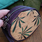 MaryJane , Mini Magda, cork, Round wristlet