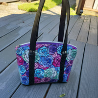 Watercolor Roses, Vinyl, Lola Bag
