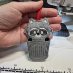 Trash Panda, Racoon Ornament