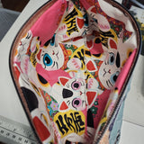 QAYG Pouch (5), LINING Lucky Cats