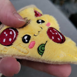 Kawaii Pizza Ornament