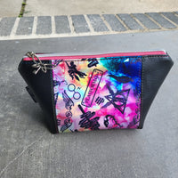 Flying Key. vinyl. PEEKABOO Beauty Bag (small)