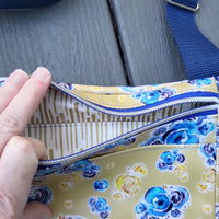 Kitchen Floral LARGE, Vinyl Amplector Bag