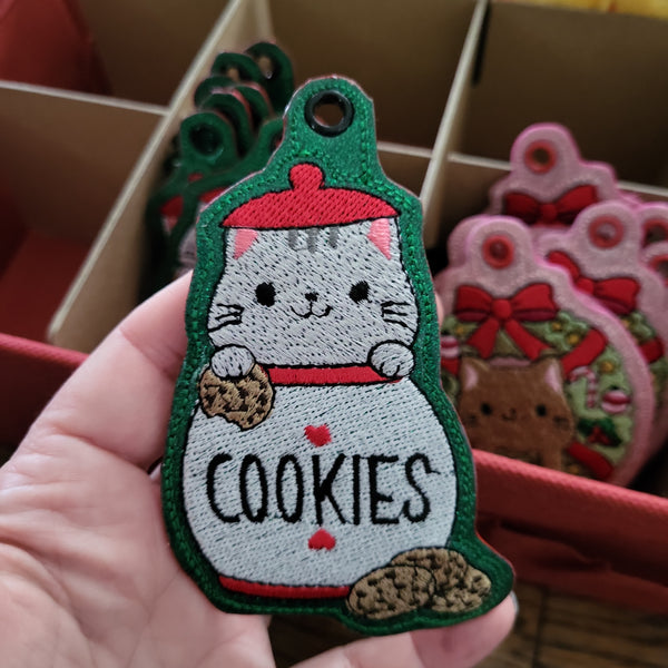 Cookie Jar Cat Ornament