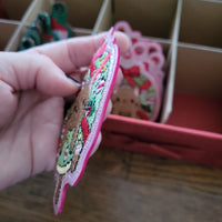 Wreath Cat Ornament