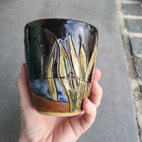 Red fish and Grass Cup