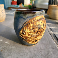 Flounder Blue Mug